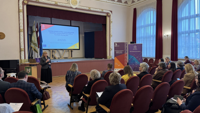 Foto no tikšanās ar profesionālo izglītības iestāžu vadītājiem SkillsLatvia atskasta pasākums RVT