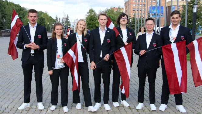 SkillsLatvia komanda WorldSkills 2019