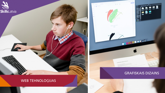 SkillsLatvia 2021 rezultati web un grafikas dizains