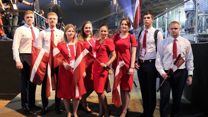 WorldSkills 2017 konkursa apbalvosanas ceremonija