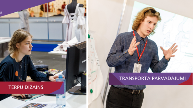 SkillsLatvia terpu dizains transports