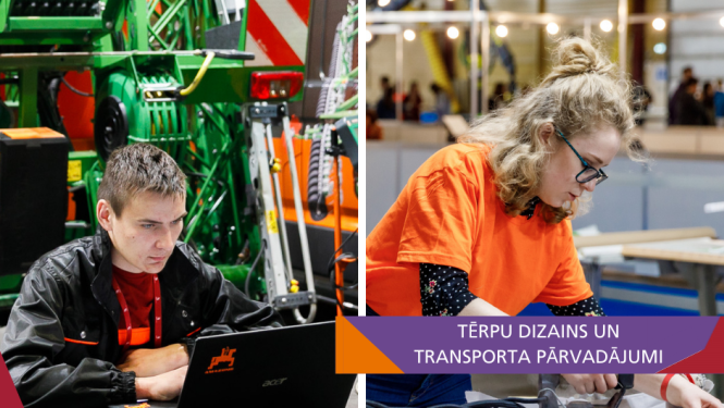 SkillsLatvia 2021 terpu dizains transports rezultati