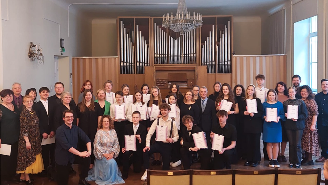 2024. gada X Latvijas Mūzikas olimpiādes fināla dalībnieki