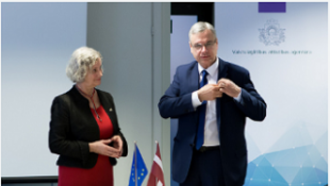 Ministrs vēl pānākumus EuroSkills 2016 Latvijas valsts komandai