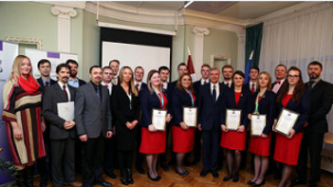 Svinīgā ceremonijā IZM ministrs sveic EuroSkills 2016 laureātus