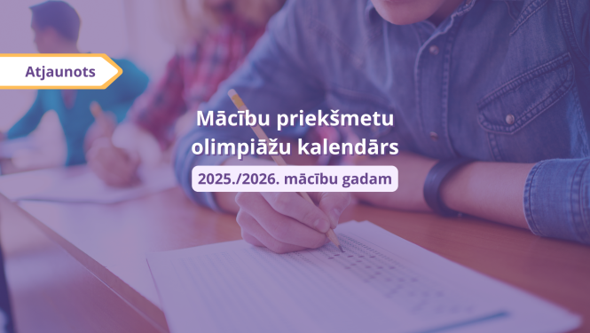 Macibu prieksmetu olimpiazu kalendars 2025-2026 atjaunots 