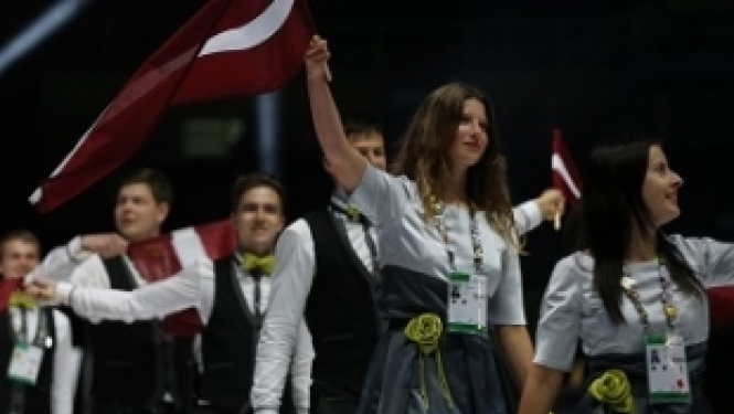 Godinās jauno profesionāļu meistarības konkursa WorldSkills 2015 nacionālo komandu
