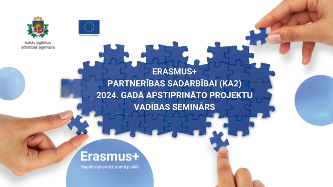Erasmus+ Partnerības sadarbībai projektu vadības seminārs