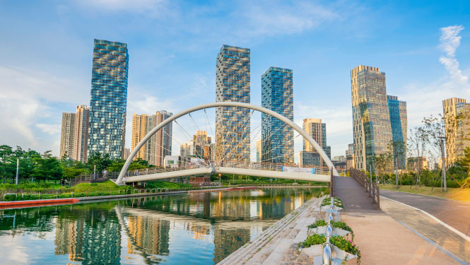 Korejas pilsētainava