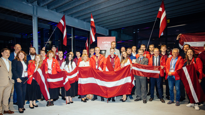 Latvijas komanda konkursā Euroskills 2025