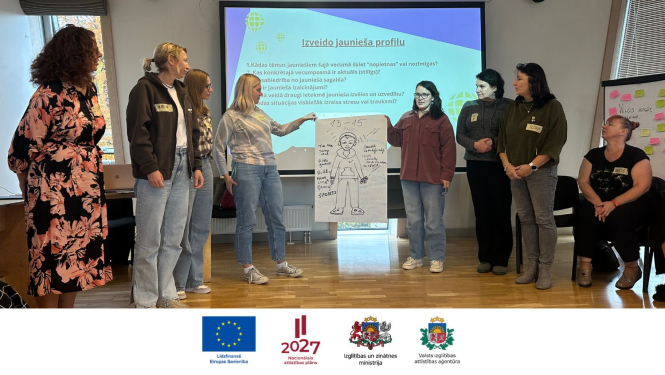 Skola kopiena mentoringa kursi Rezekne