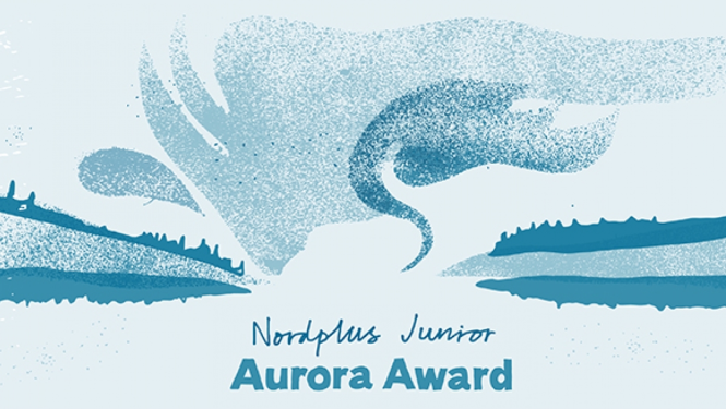 Nordplus Aurora blava logo