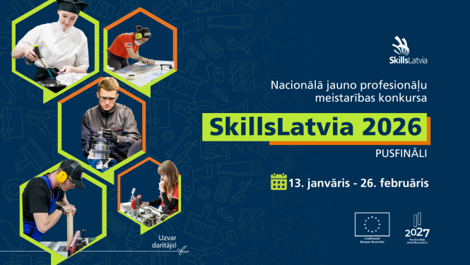 SkillsLatvia 2026 pusfināli