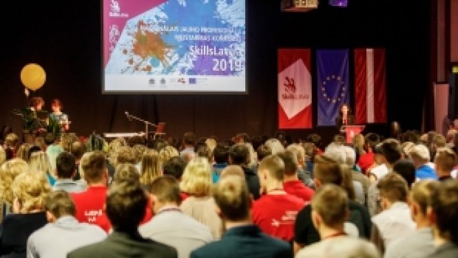 Winners of the skills competition of young professionals SkillsLatvia 2019 determined
