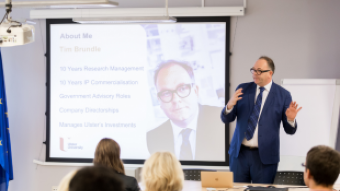 Sekmīgi noslēgusies Ulsteras Universitātes pētniecības direktora vizīte Latvijā