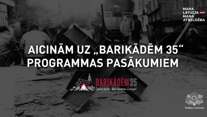 Barikādēm 30 pasākumi