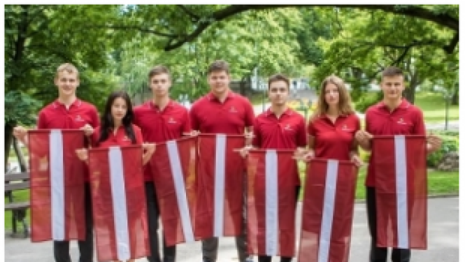 The young professionals from Latvia gets ready for the biggest WorldSkills competition