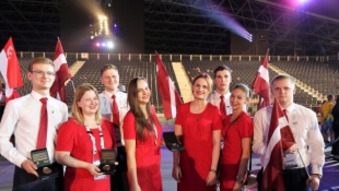 Three Excellence Medals for Latvian Team in WorldSkills 2017 Competition