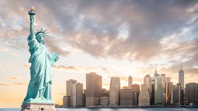 ASV pilsētas ainava