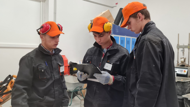 Nozares konkursa Ceļu būve 2022 uzvaretāji Smiltenes tehnikums