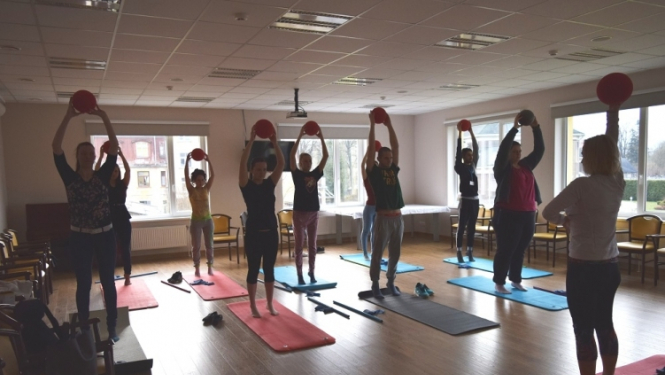 Nordplus veselības aprūpes speciālisti vingro