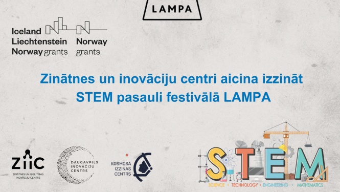 informatīvs vizuālis Lampas festivālam