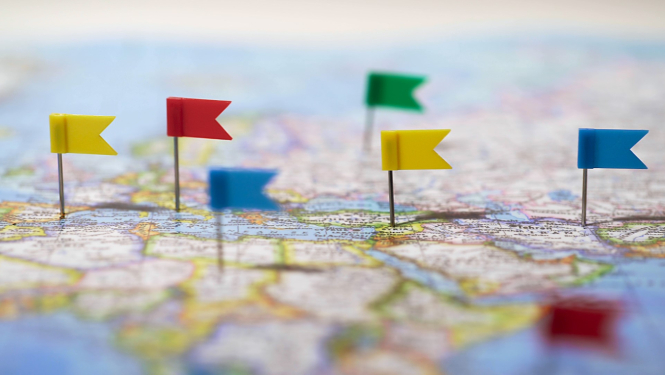 Erasmus TCA pasaules karte karodziņi