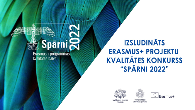 Erasmus kvalitates balva Spārni 2022
