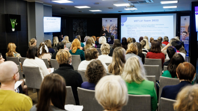 Erasmus VET team seminars Rīgā 2022. gada novembrī