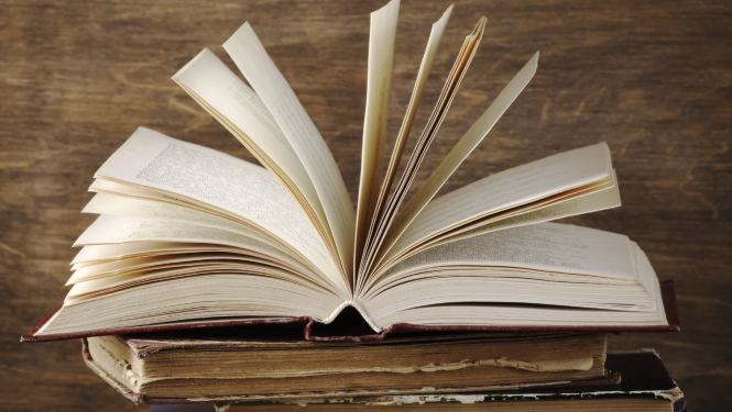 Atvērta grāmata, ilustratīva nozīme