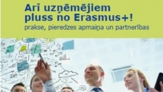 Publicēts informatīvs materiāls par uzņēmēju iespējām Erasmus+
