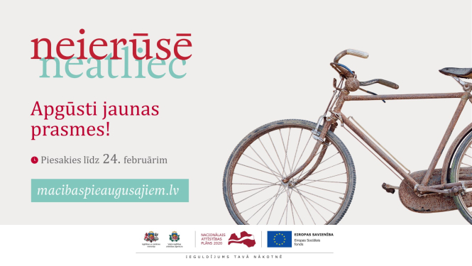 Mācības pieaugušajiem uzņemšana 7.kārta