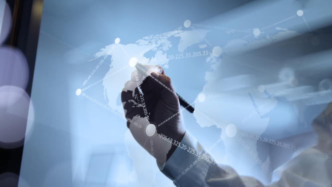 3D zīmējums tehnoloģiju stilā