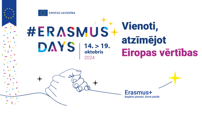 Erasmus+ dienu vizualis
