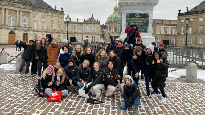 Jauniesi no Mērsraga vidusskolas Nordplus projektā