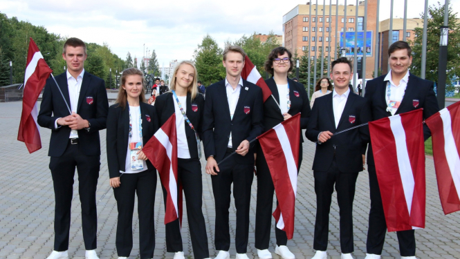 SkillsLatvia komanda WorldSkills 2019