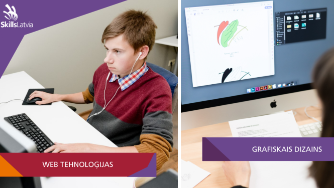 SkillsLatvia 2021 rezultati web un grafikas dizains