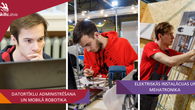 SkillsLatvia 2021 datortikli instalacijas