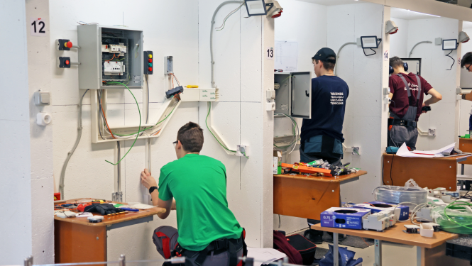 SkillsLatvia 2024 pusfināla foto