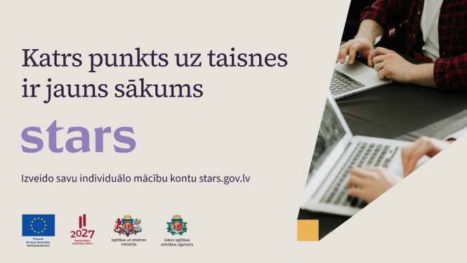 Stars platformas galvenais vizuālis