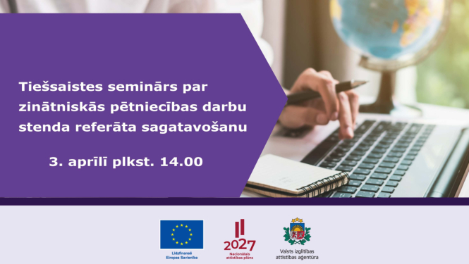 Tiešsaistes seminārs, vizuālais noformējums