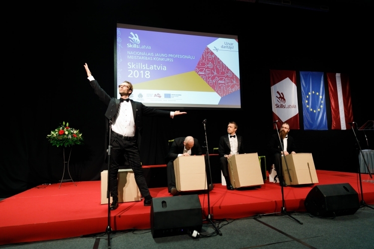 SkillsLatvia 2018 noslēguma ceremonija