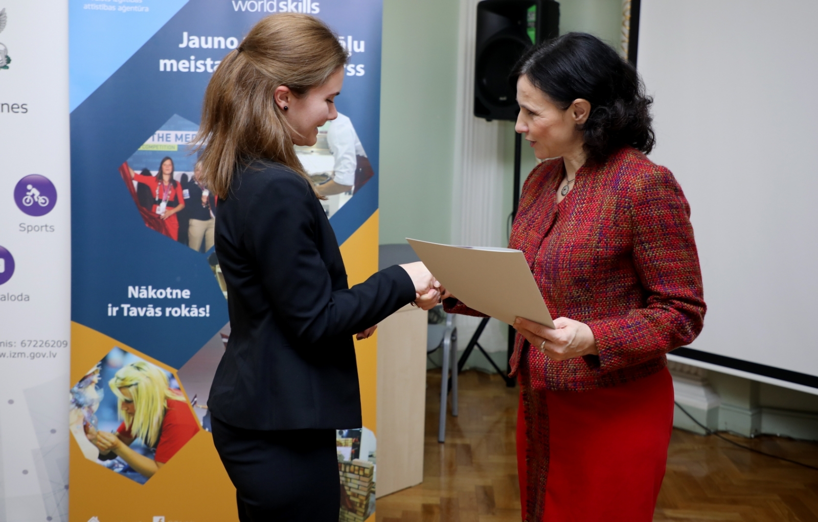 WorldSkills 2019 konkursantu svinīgā sveikšana pie ministres