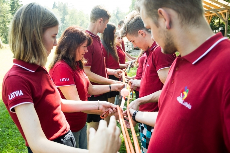 EuroSkills 2018 Latvijas komandas konkursantu sagatavošanās nometne