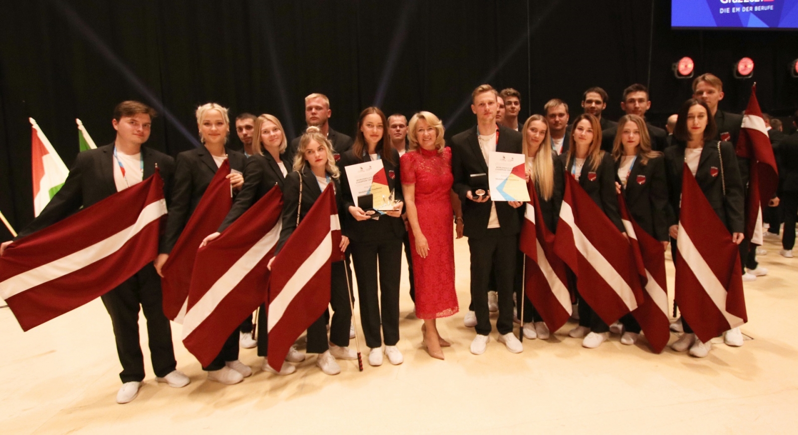 EuroSkills 2021 apbalvošanas ceremonija