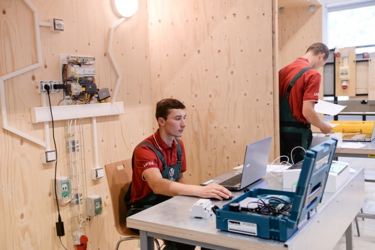 Fināla atlase elektrisko instalāciju prasmju konkursā dalībai EuroSkills 2018