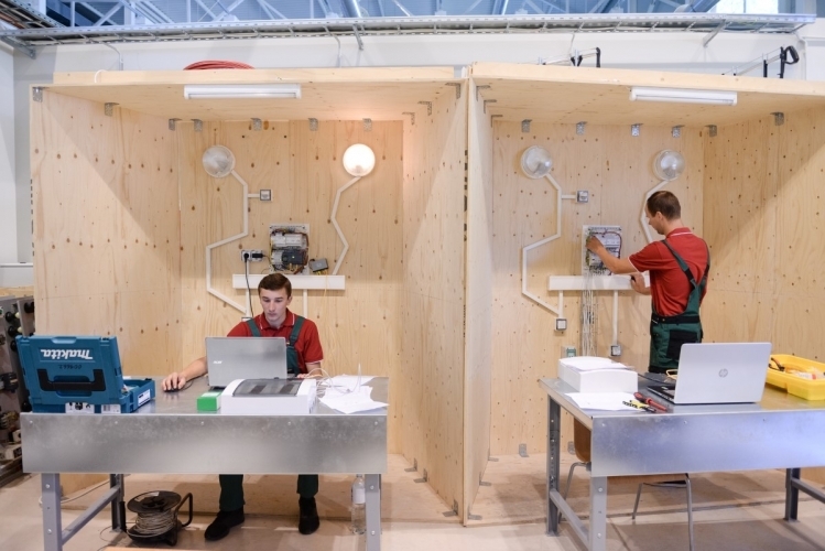 Fināla atlase elektrisko instalāciju prasmju konkursā dalībai EuroSkills 2018