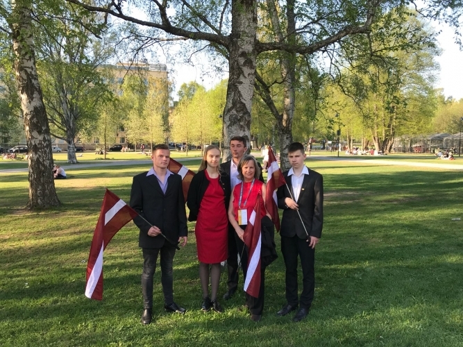 Latvijas jaunieši pārbauda savus spēkus starptautiskajā jauno profesionāļu prasmju konkursā Taitaja2018 Somijā