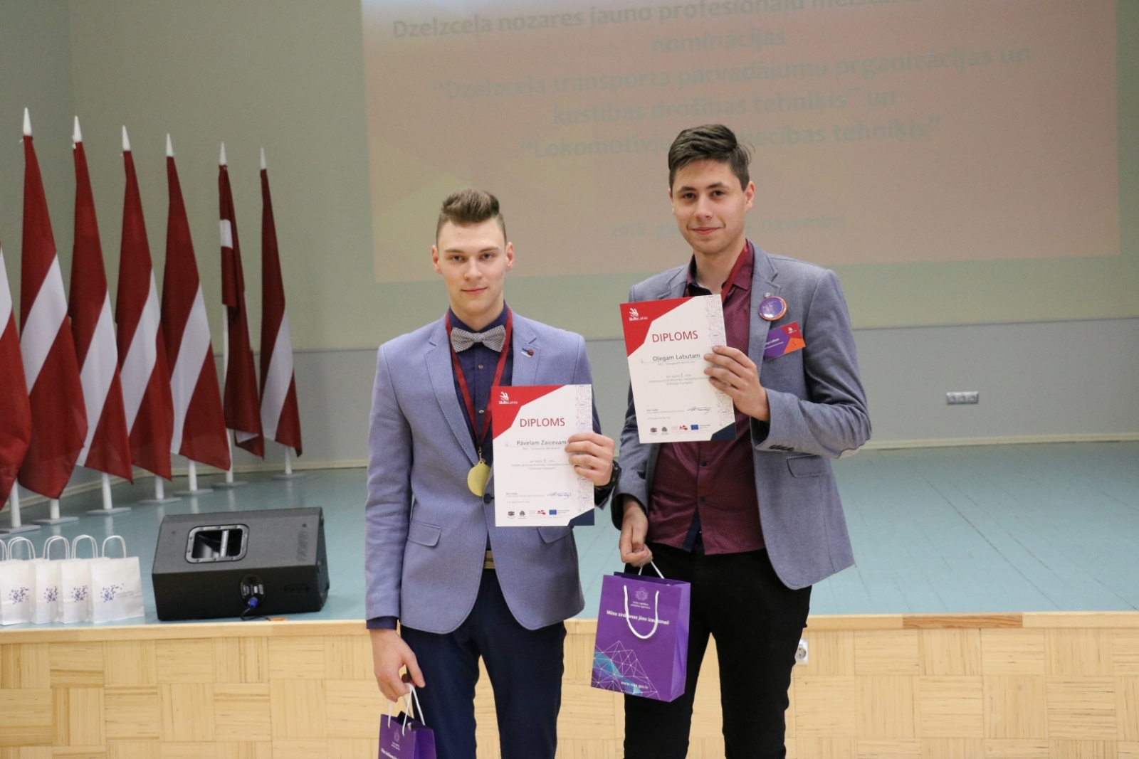 Nozares jauno profesionāļu meistarības konkursi “Dzelzceļa pakalpojumi” un “Dzelzceļa transports” 2018