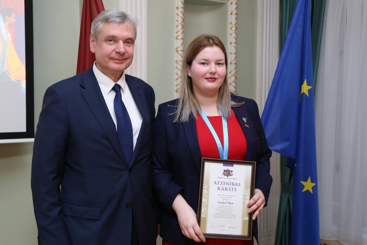 Svinīgā ceremonijā IZM ministrs sveic Euroskills 2016 laureātus